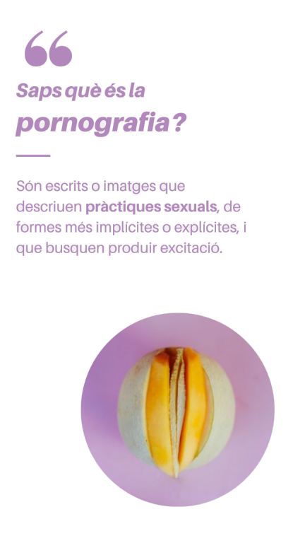 Campanya per desmitificar la pornografia entre el jovent