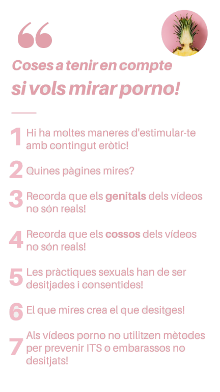 Campanya per desmitificar la pornografia entre el jovent