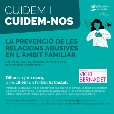 Formació per a les famílies (març)