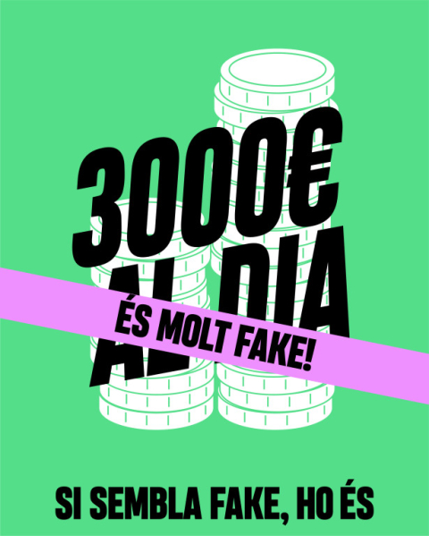 Campanya "Si sembla fake, ho és"