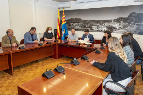 El president de la Generalitat, a Vacarisses