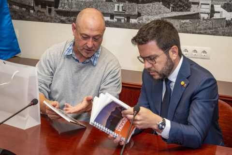 El president de la Generalitat, a Vacarisses