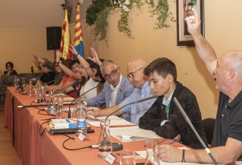 Ple de Constitució de l'Ajuntament de Vacarisses.