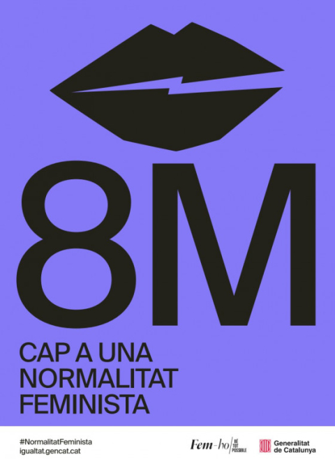 8M 2022. Font: Generalitat de Catalunya