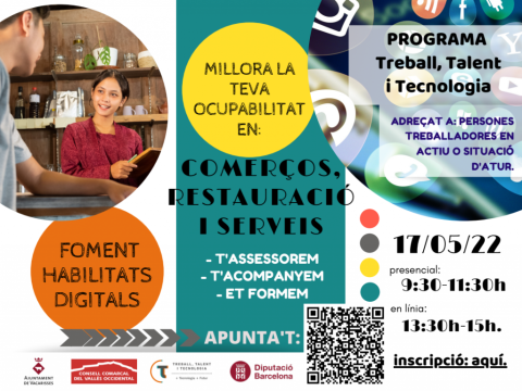 Millora els teus coneixements digitals i tindràs més oportunitats!