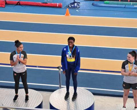 Ericka Maseras guanya el Campionat de Catalunya Absolut d’atletisme.
